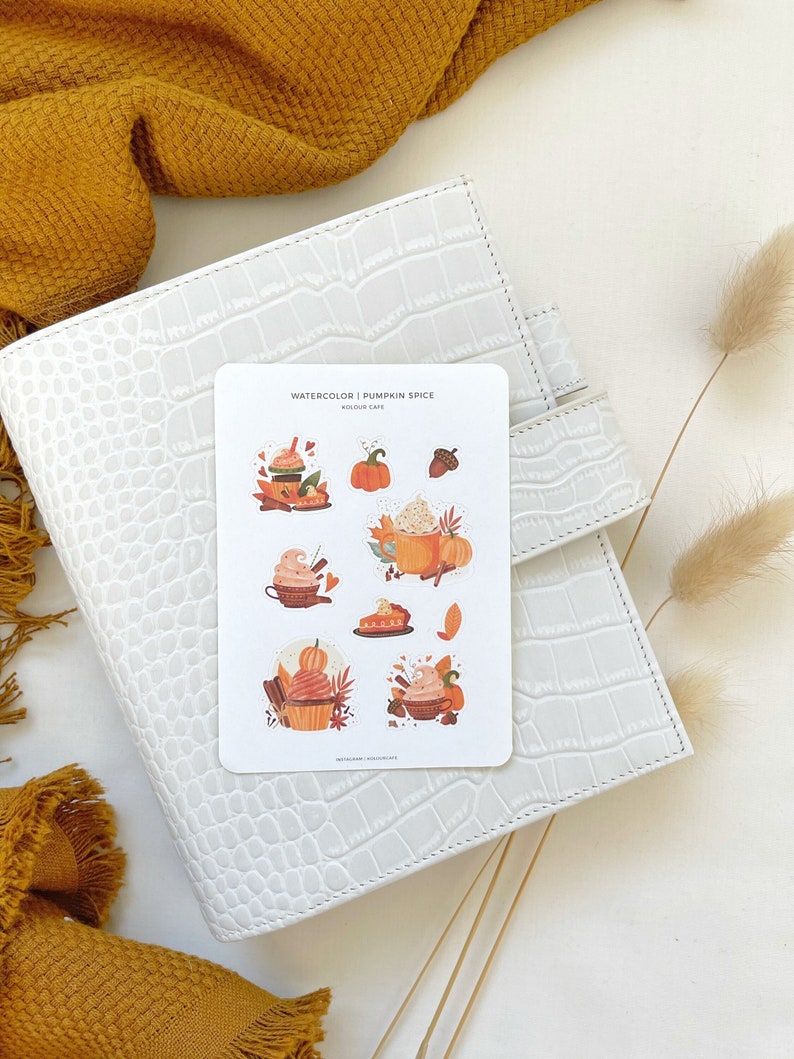 Pumpkin Spice Stickers