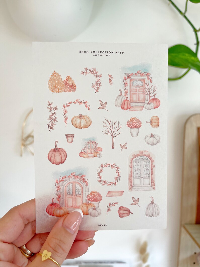 Blush Halloween Pumpkins (N39)