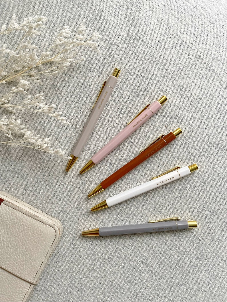 Neutral Gel Pen (Coffee Shades)
