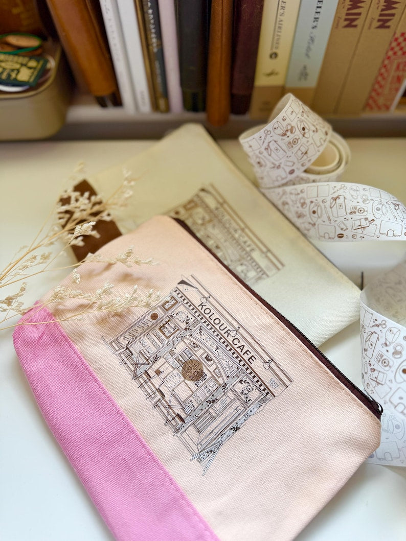 Large Canvas Pen Pouch