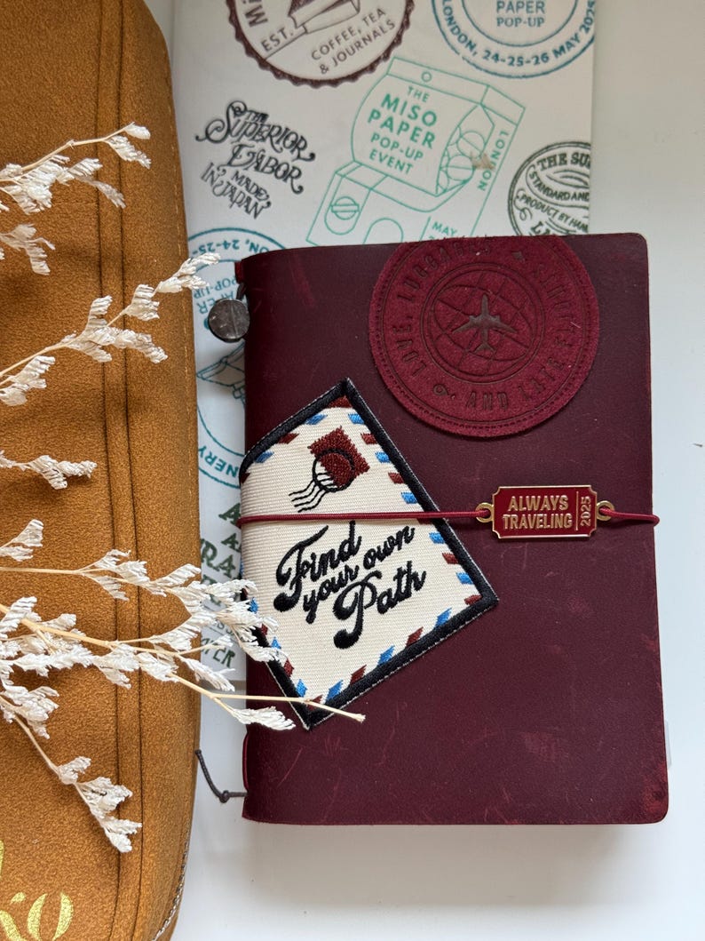 Planner Charm Magnet | Travel Ticket