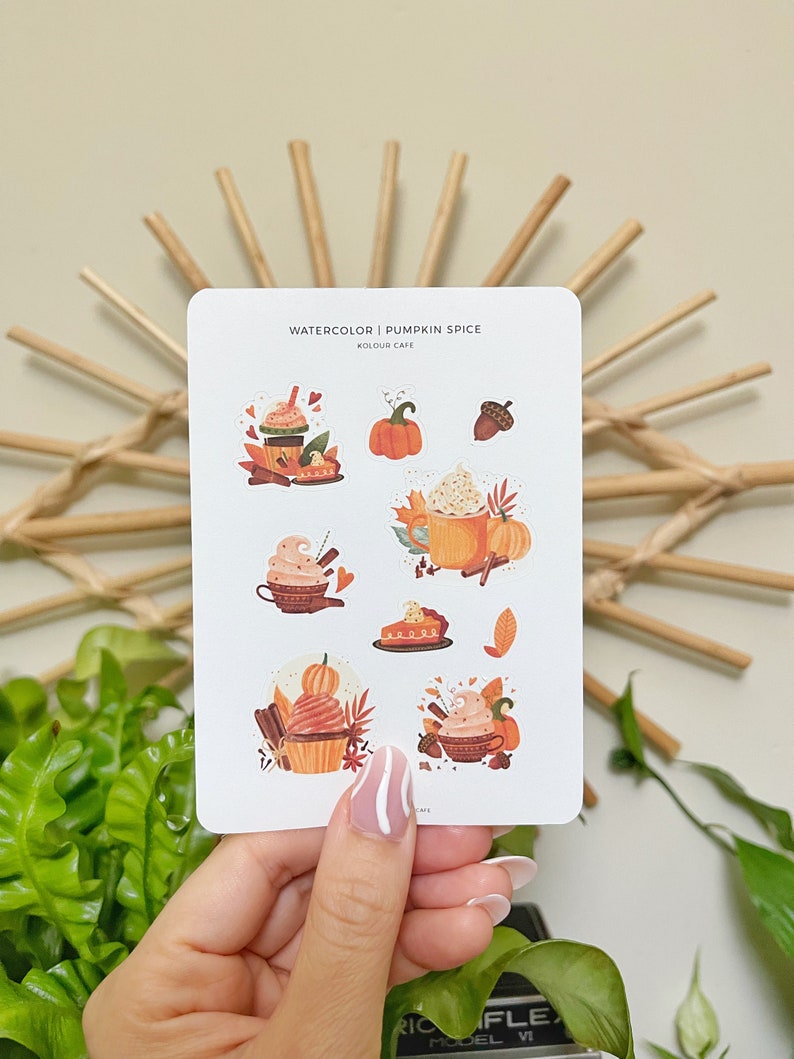 Pumpkin Spice Stickers