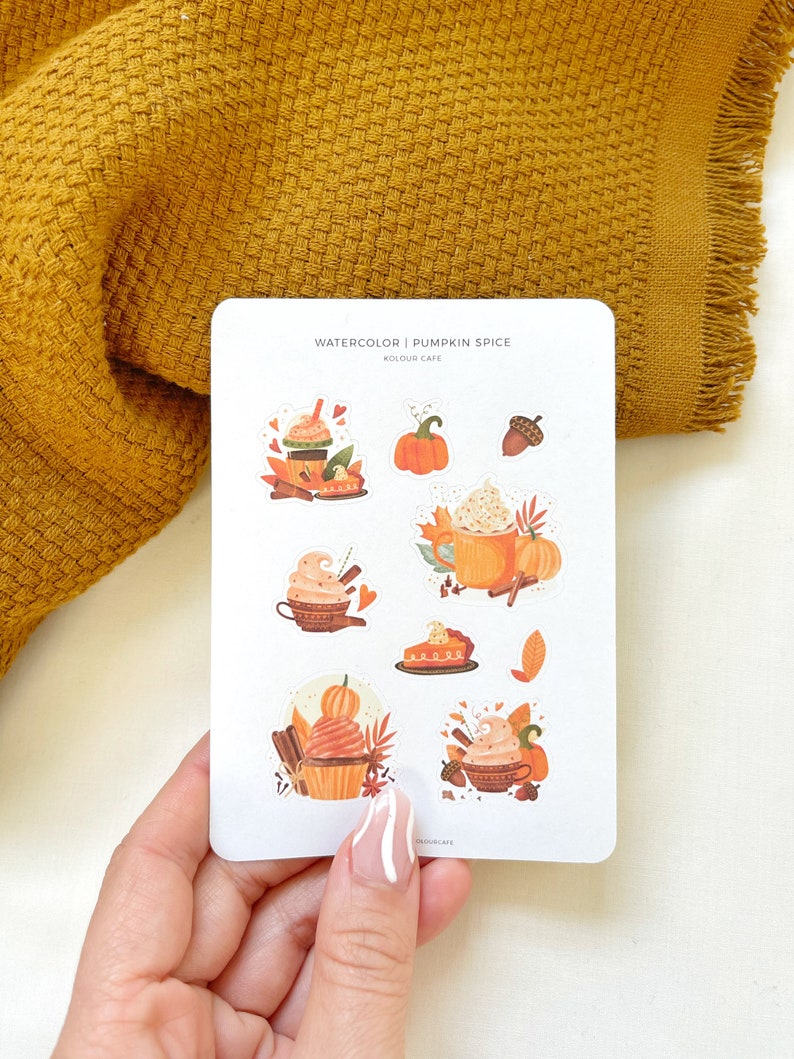 Pumpkin Spice Stickers