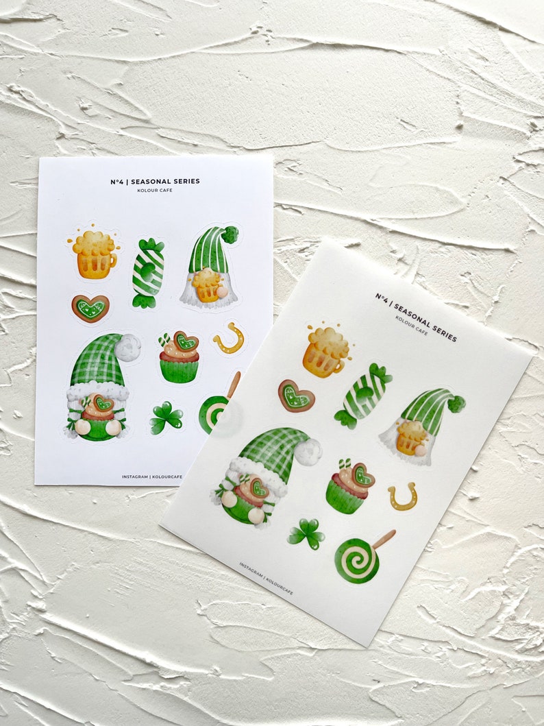 St Patrick Stickers | N4 N5