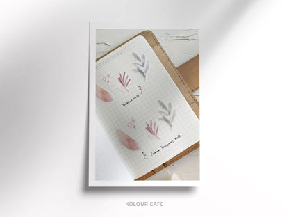 Monochrome Butterflies Stickers | N4
