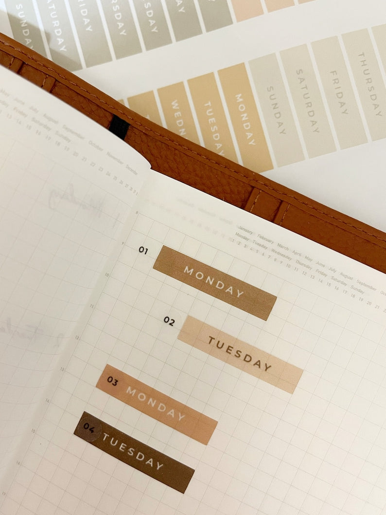 Functional Calendar Stickers
