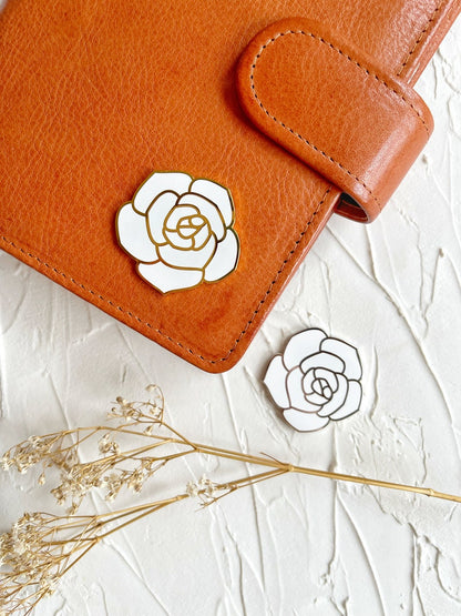 Planner Magnet | Gold Rose