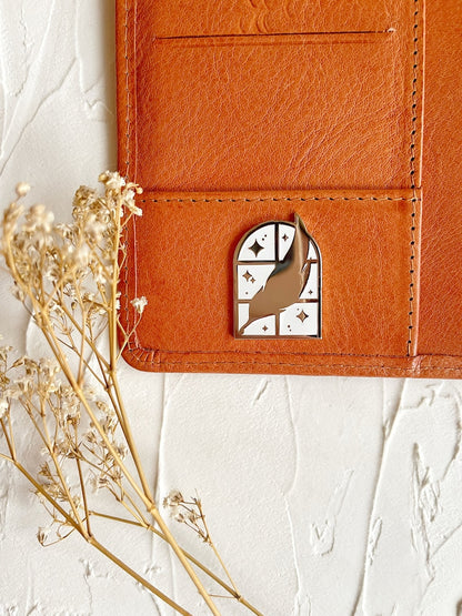 Planner Magnet | Feather on Window