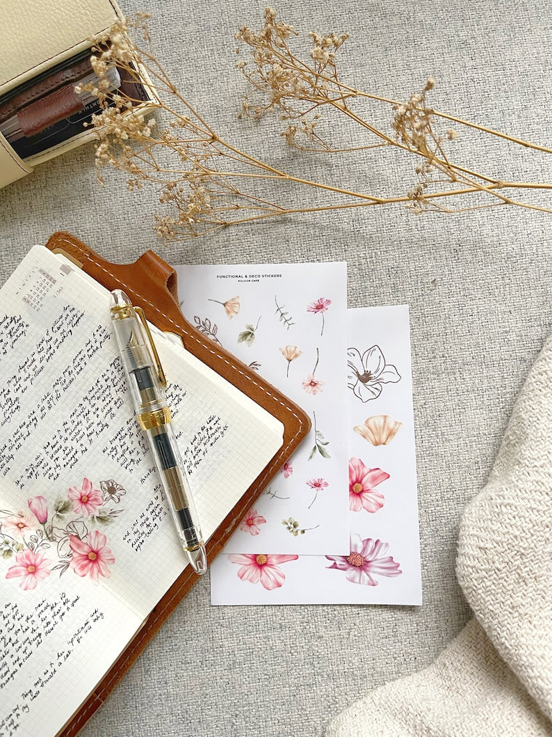 Functional Floral Stickers