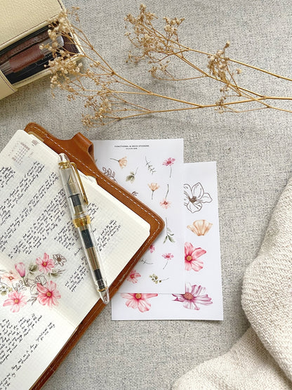 Functional Floral Stickers