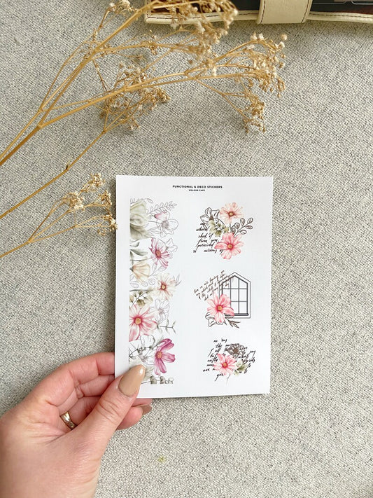 Functional Floral Stickers