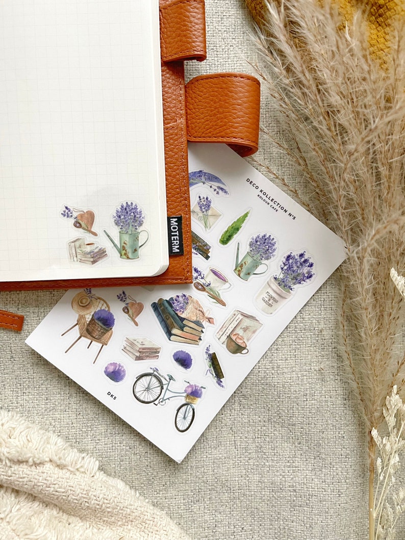 Book Floral Stickers | N5