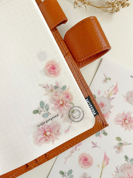 Floral Watercolor Sticker | N14