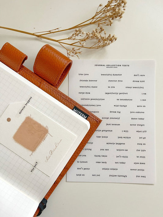 Journal Sticker | Quote Stickers