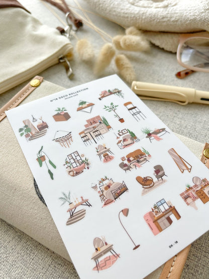 Furniture Japanese Style Stickers | N18