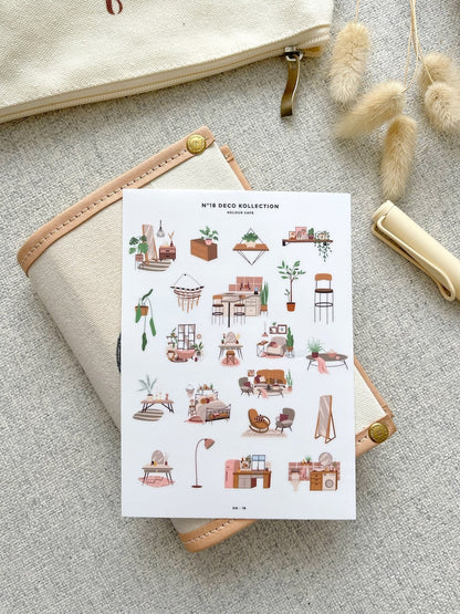 Furniture Japanese Style Stickers | N18