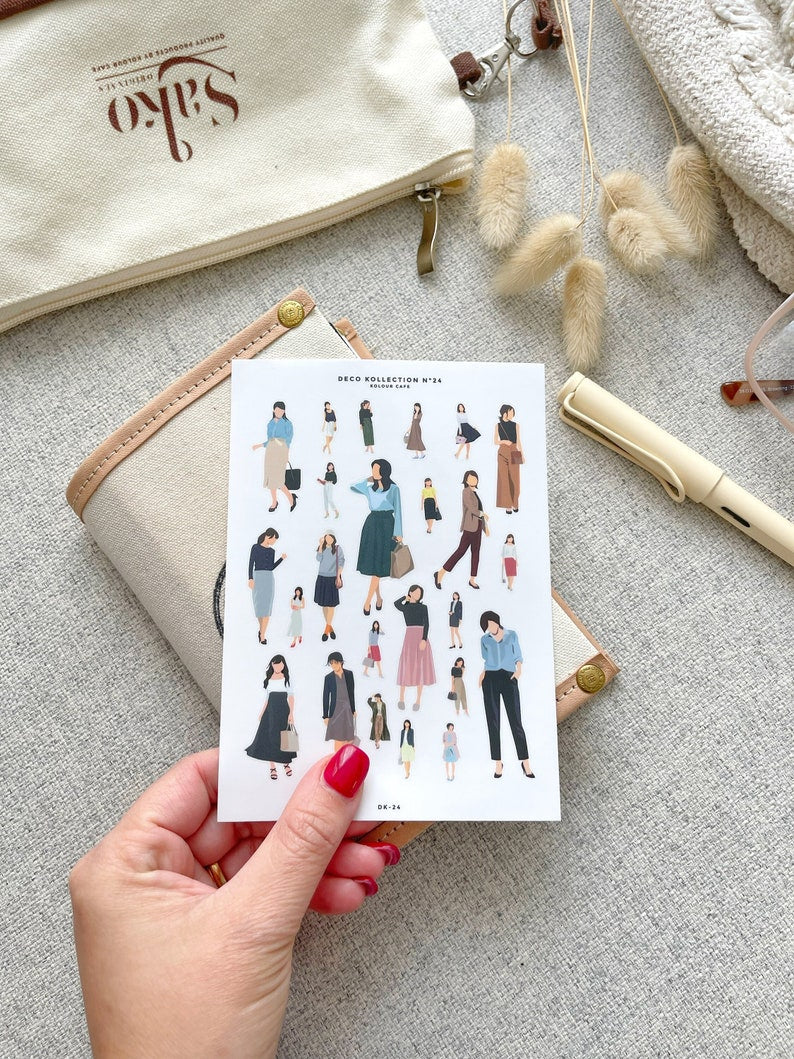 Fashion Girl Stickers | N24