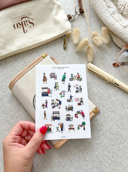 Market Shopping Sticker Sheet | N25