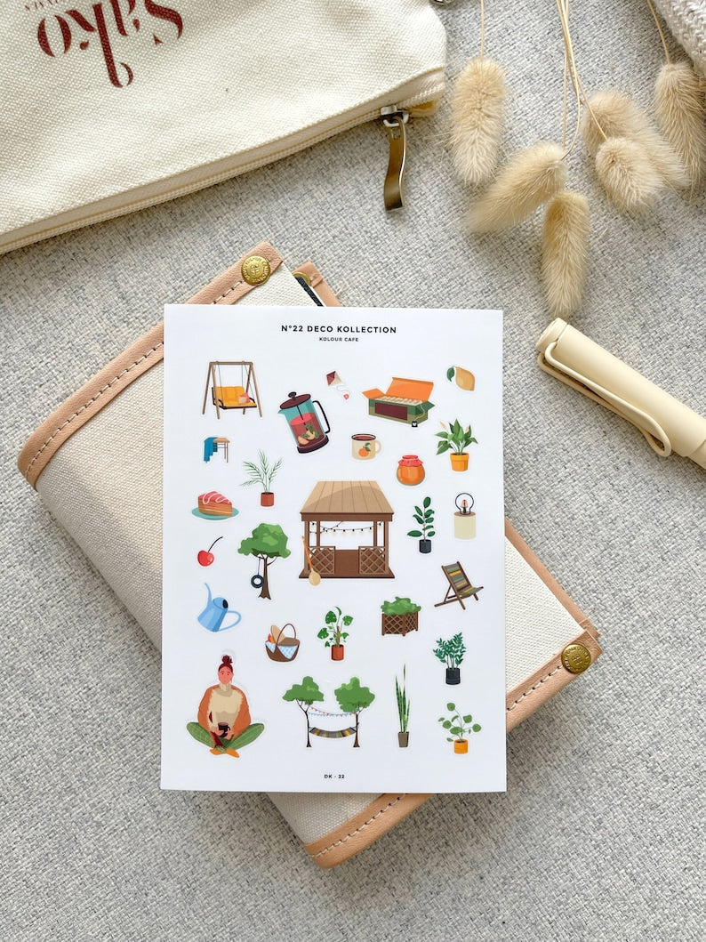 Garden Wellbeing Stickers | N22