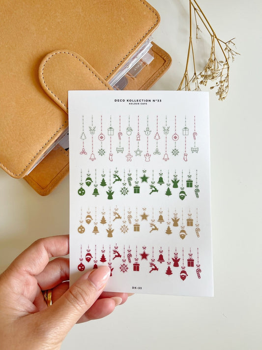 Christmas Planner Stickers | N33