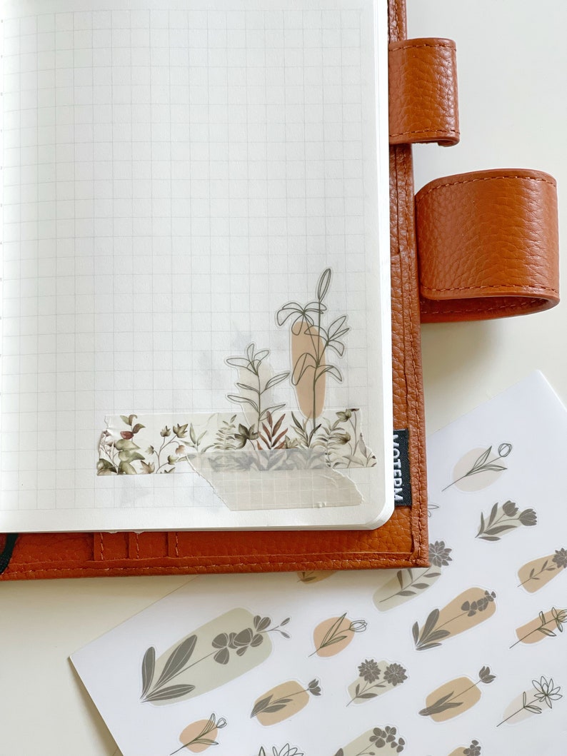 Floral Shape Stickers | N28