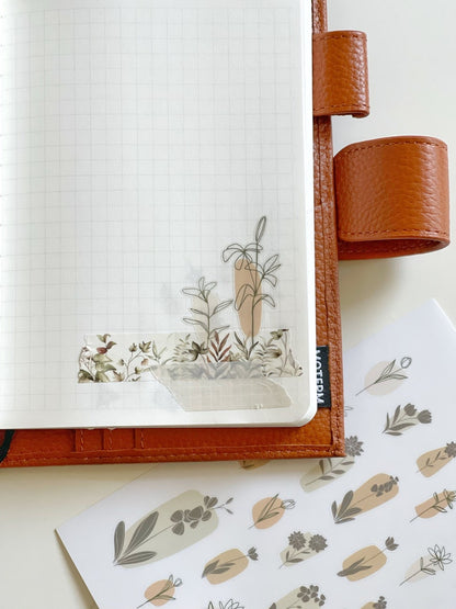 Floral Shape Stickers | N28