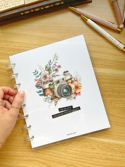 Sticker Album | Crystal Clear Disc Bound Sticker Storage