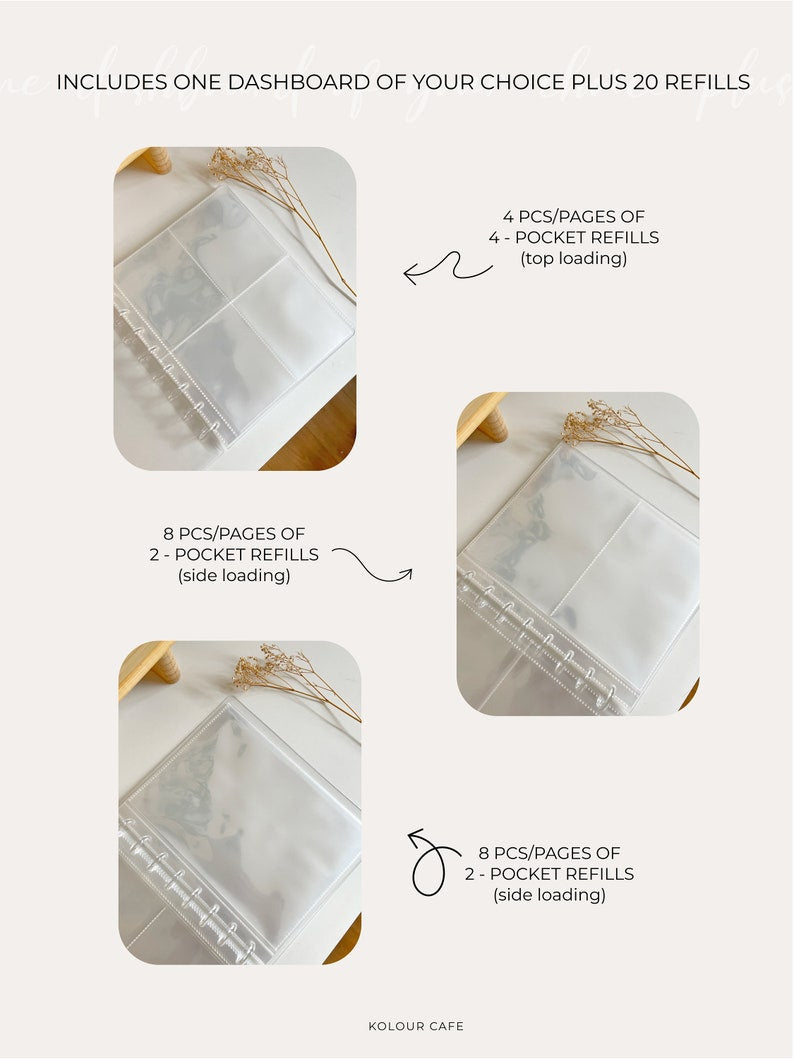 Sticker Album | Crystal Clear Disc Bound Sticker Storage