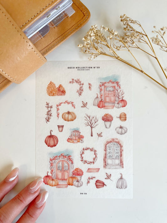 Blush Halloween Pumpkins (N39)