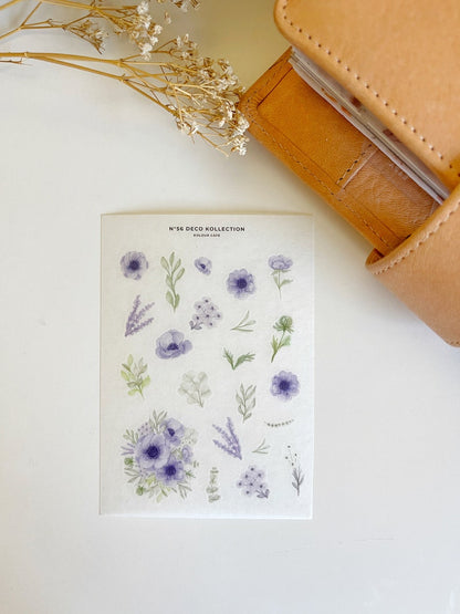 Floral Planner Stickers | N55 N56