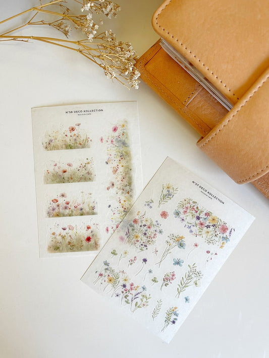 Wildflowers Planner Stickers | N57 N58