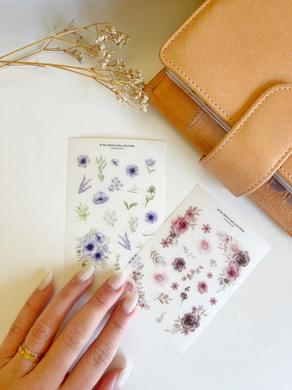 Floral Planner Stickers | N55 N56