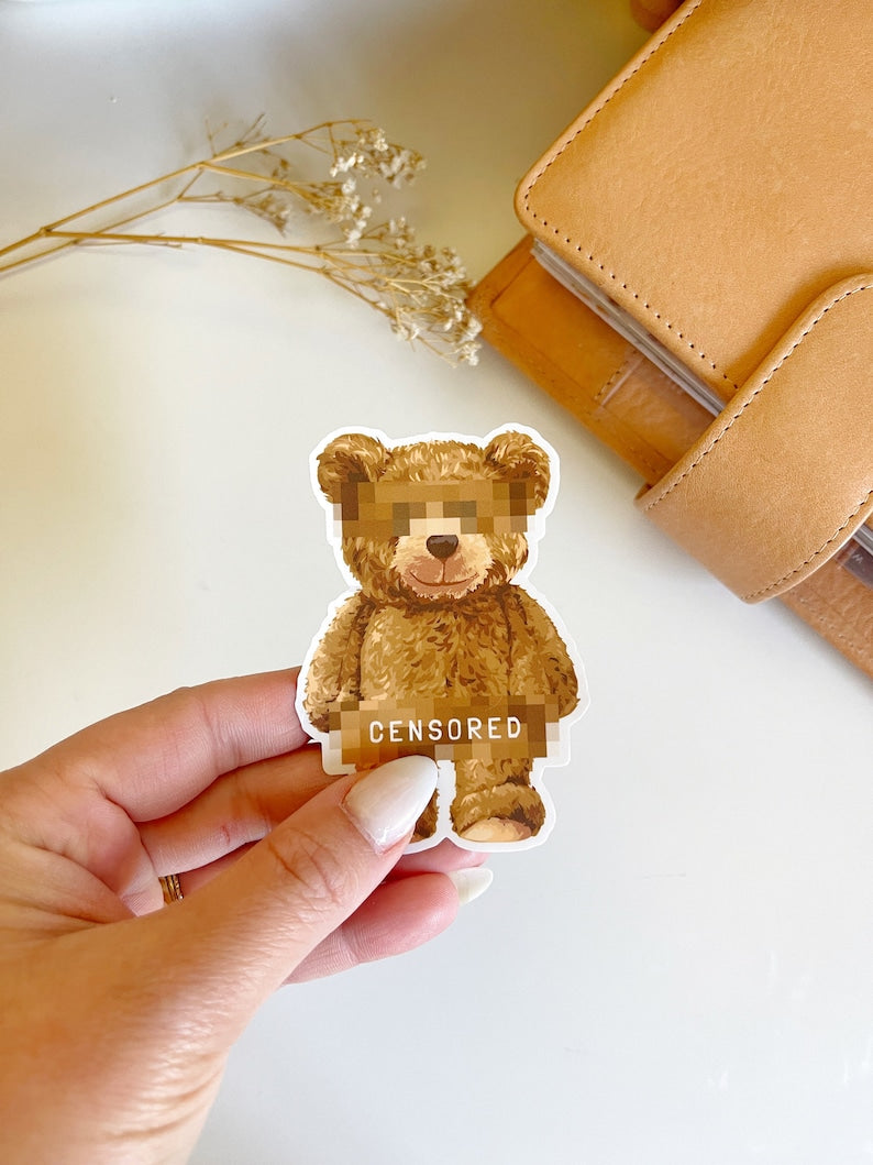 Teddy Vinyl Sticker