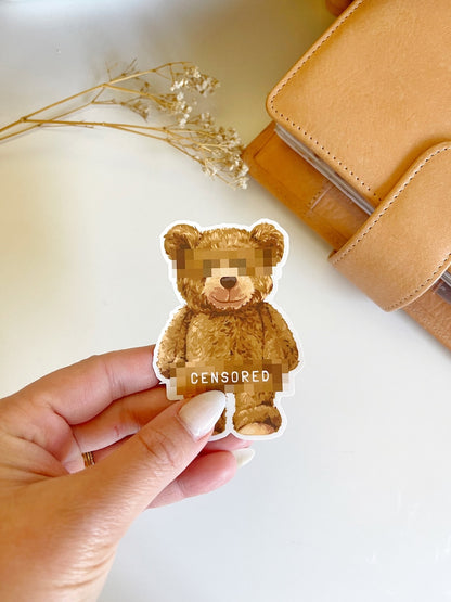 Teddy Vinyl Sticker
