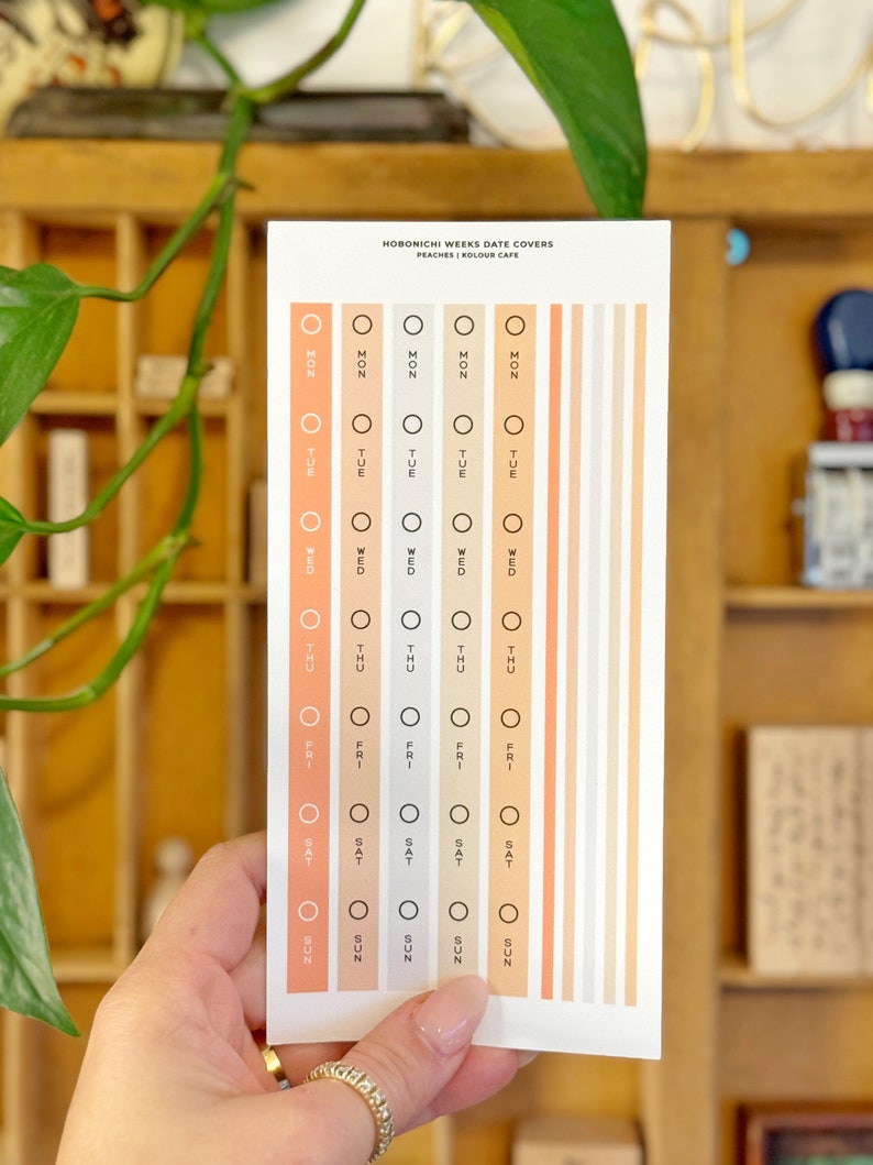 Hobonichi Weeks Date Covers