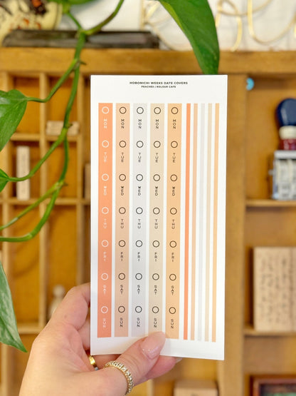 Hobonichi Weeks Date Covers