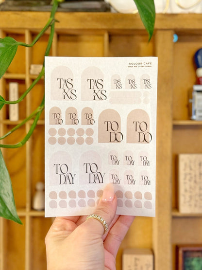 Tasks Todo Functional Stickers