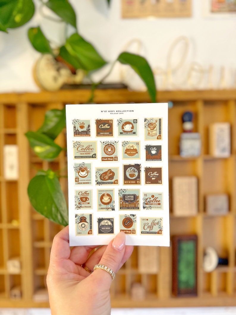 Coffee Stickers | Kofi 01