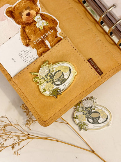 Planner Magnet | Flowers Tea and Coffee