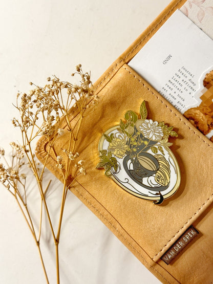 Planner Magnet | Flowers Tea and Coffee
