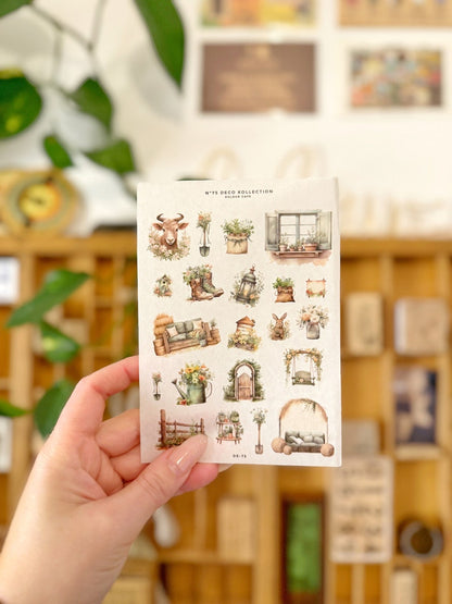 Spring Farmhouse Stickers | N75