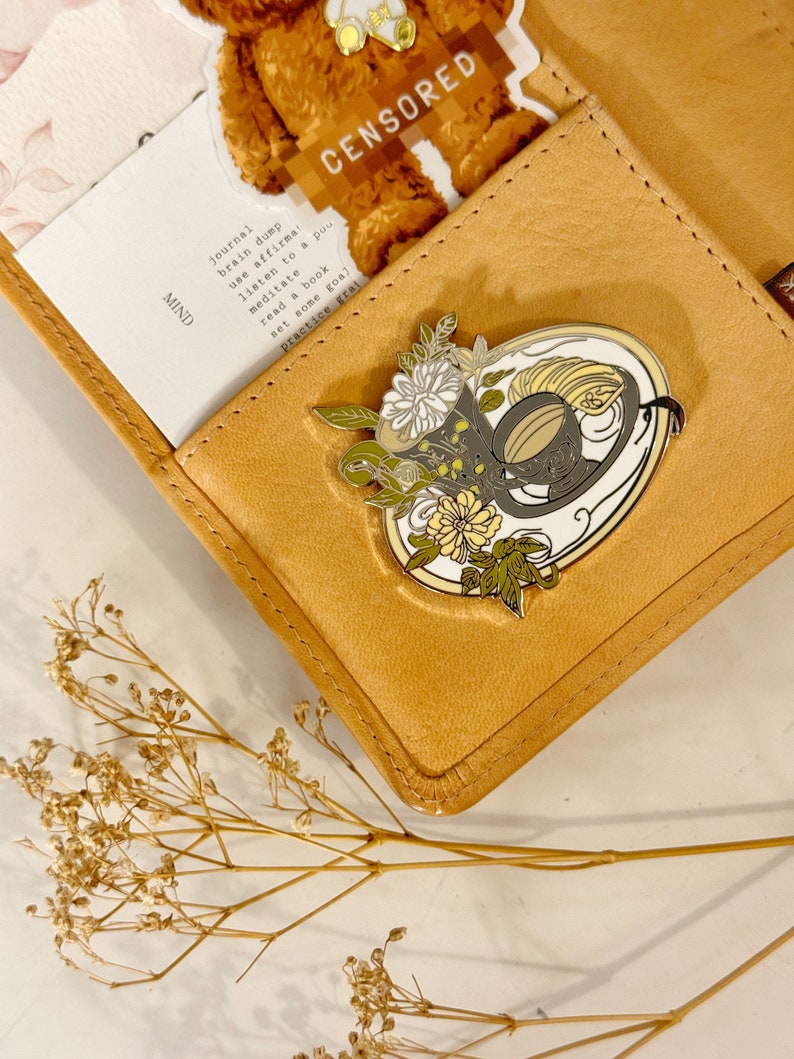 Planner Magnet | Flowers Tea and Coffee
