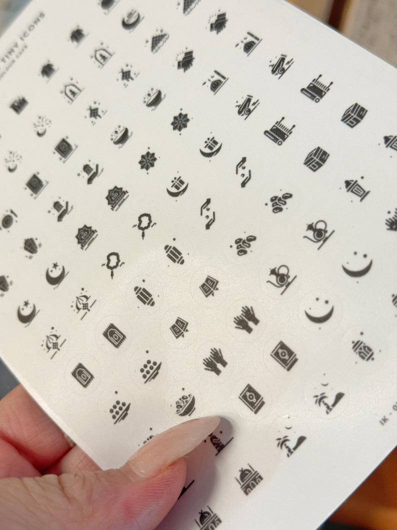 Islamic Prayer Icon stickers