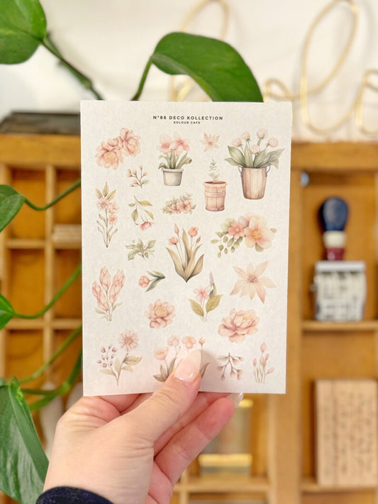 Spring Floral Stickers | N86