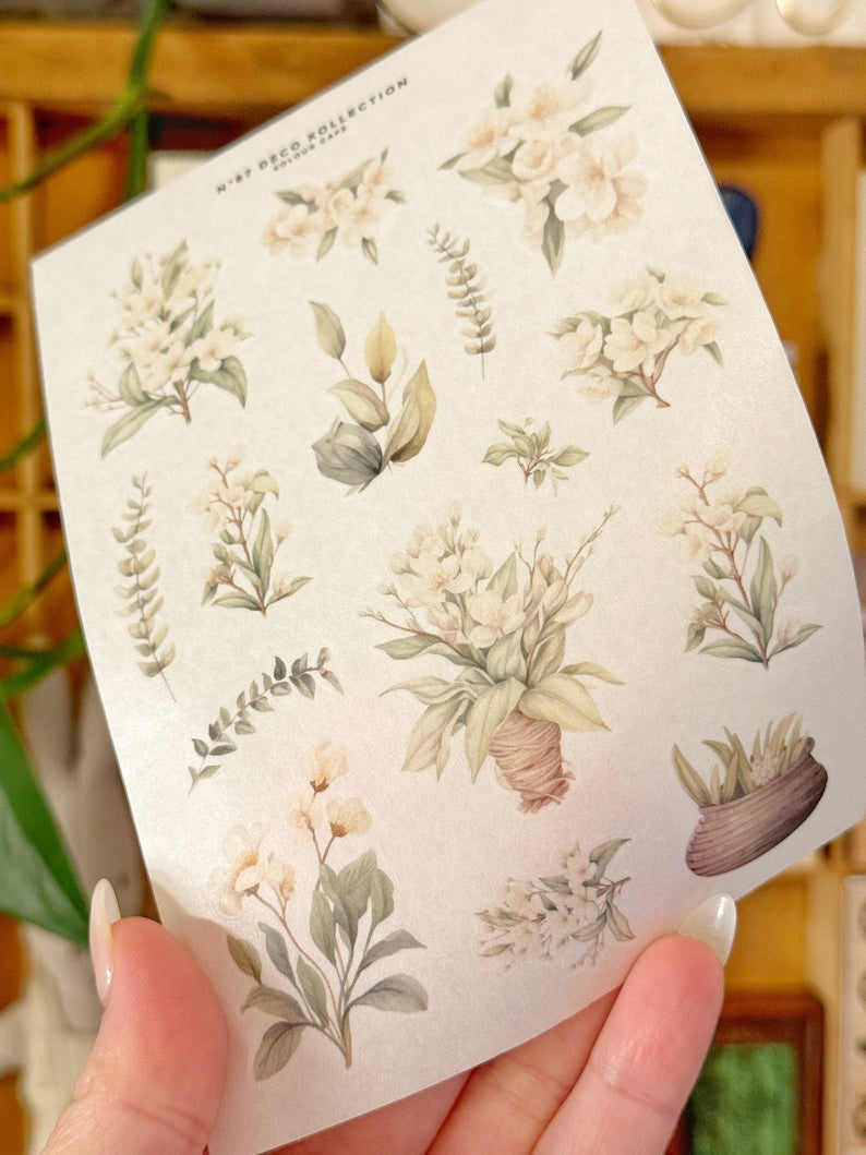Spring Flower Stickers | N87
