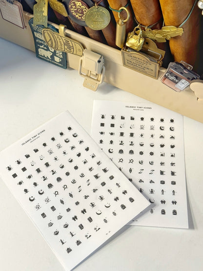 Islamic Prayer Icon stickers