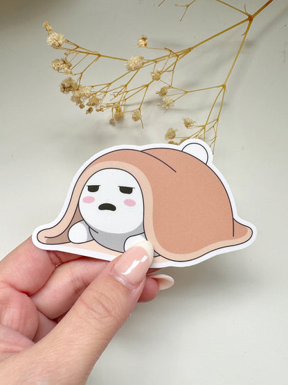 Bean Character Die Cut Stickers
