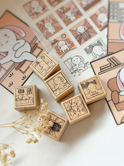 Bean Rubber Stamps