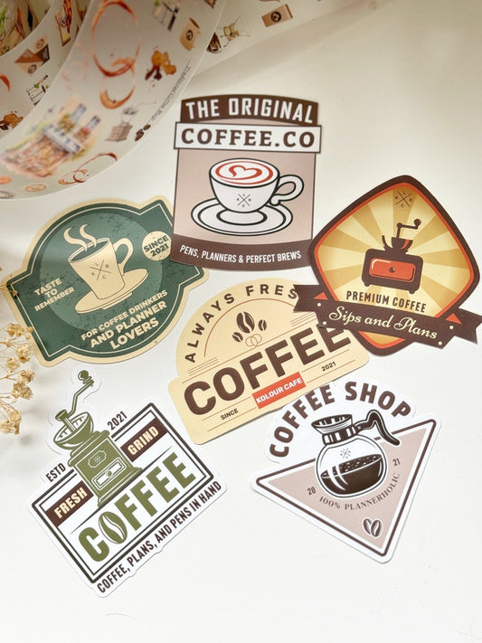 Coffee Stickers Vol 3