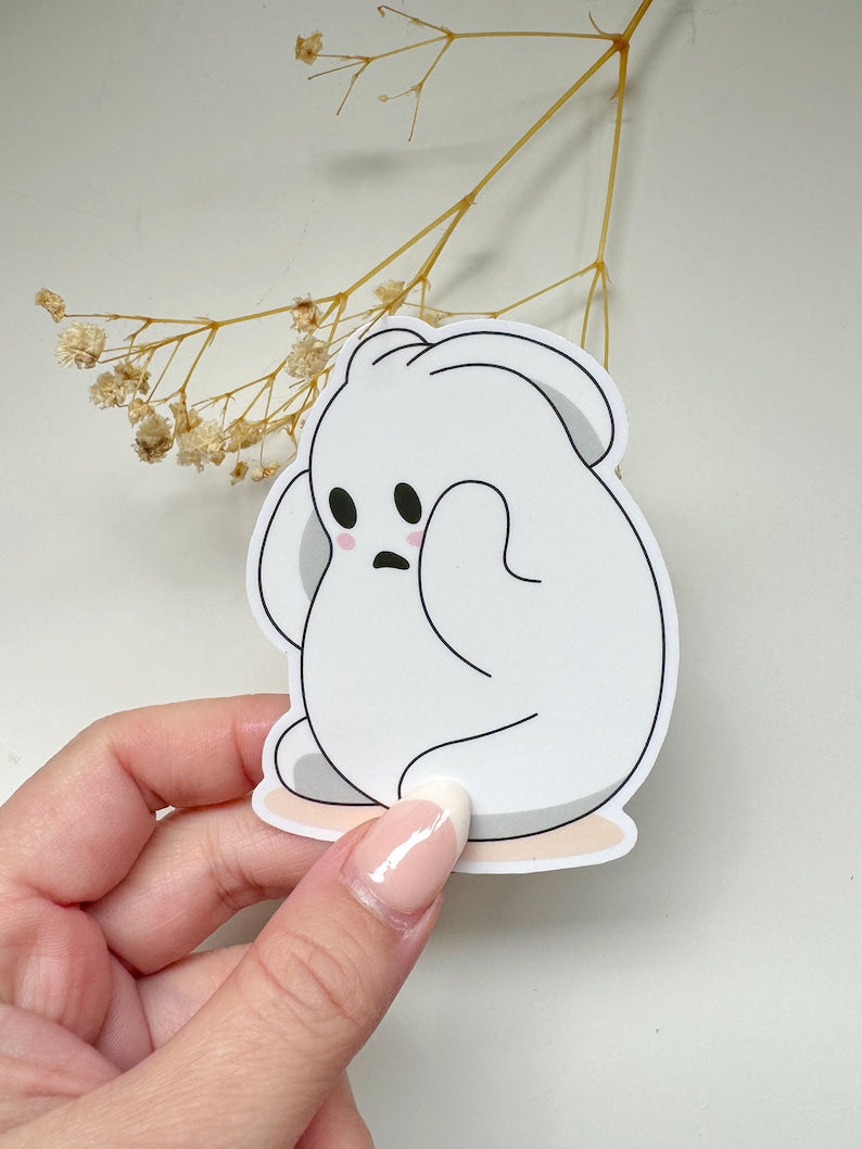 Bean Character Die Cut Stickers